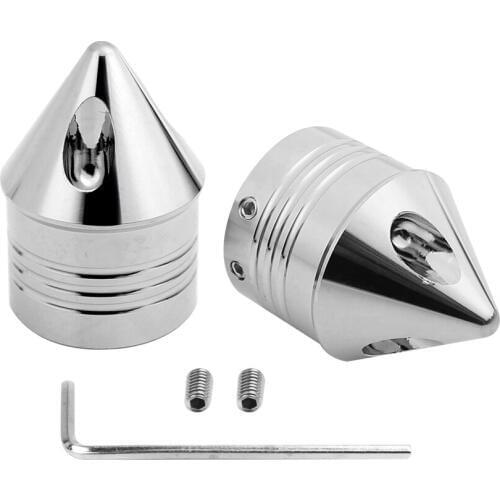 Motorcycle CNC Aluminum Front Axle Cap Nut Fit for Harley Touring Street Glide Heritage Softail Fatboy Dyna Sportster VRSC