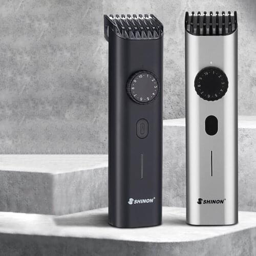 Trimmer for Men LCD Hair Clipper Barber Mustache Nose Hair Groomer Cordless Low Noise Machine Precision Trimmer Waterproof