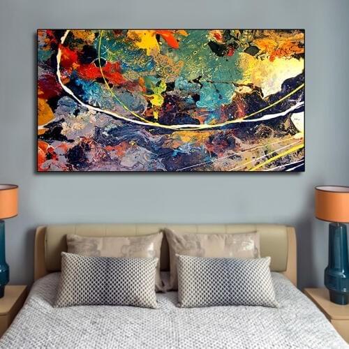 Large Abstract color line Diamond Painting Kit diy Handmade Gift Embroidery beads of 5d Picture For Living Room Home Decor