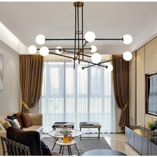 Nordic luminaire suspendu luminaire glass living room Home Decoration E27 Light Fixture pendant lights