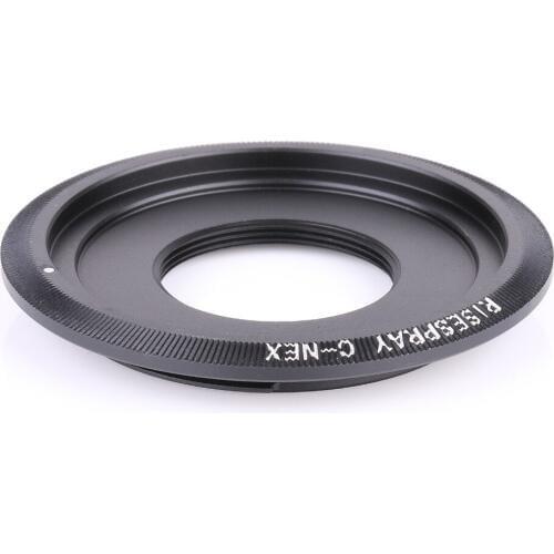 C-NEX Camera C Movie Lens to SONY NEX E mount Camera Camcorder adapter ring BLACK