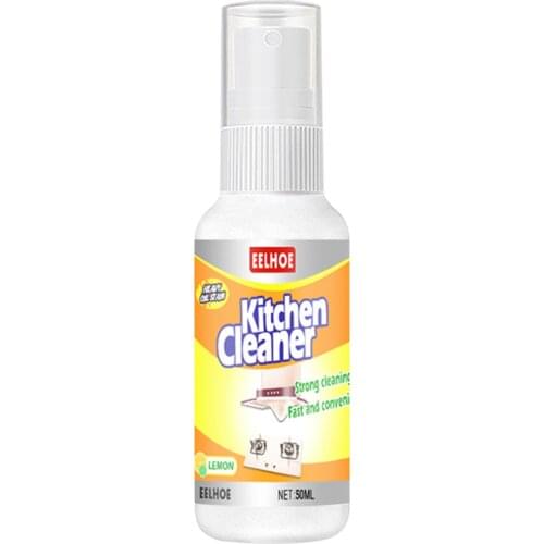 Stains Removal Foam Spray Cooktops Decontamination Cleaning Tool Fresh Scent Professional Effective Kitchen Grease Cleaner