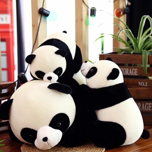 Plush Toy 24~80cm Cute Plush Panda Doll Soft Stuffed Animal Throw Pillow Doll Toy Gift for Kids Girlfriend