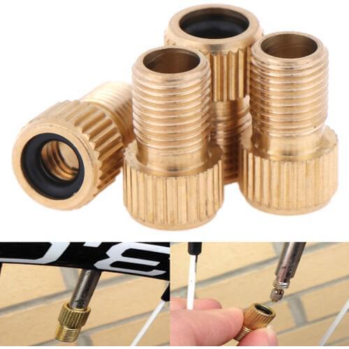 4Pcs/lot Converter Presta to Schrader Tube Pump Tool Converter Bicycle Bike Tire Valve Adapter Cycling Bicycle Pump Accessories