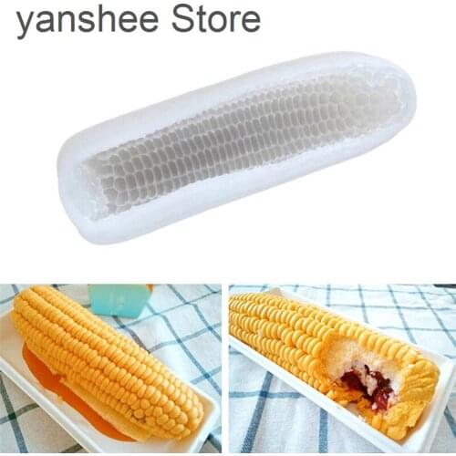 Silicone corn mold for chocolate cake, calcite, baking accessories and wedding party decoration tools, 1:1