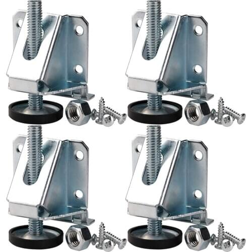 Leveling Feet Heavy Duty Furniture Levelers Adjustable Table Leg Leveler with Lock Nuts for Furniture,Table, Cabinets, Workbench