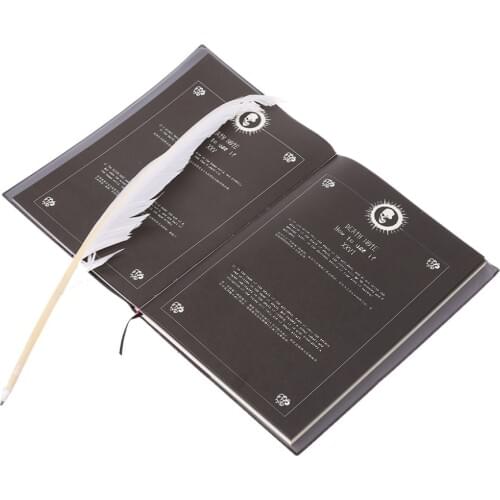 ZK20 2020 Death Note Anime Diary Cartoon Planner Book Lovely Notebook Theme Cosplay Large Dead Note Writing Journal Notebook