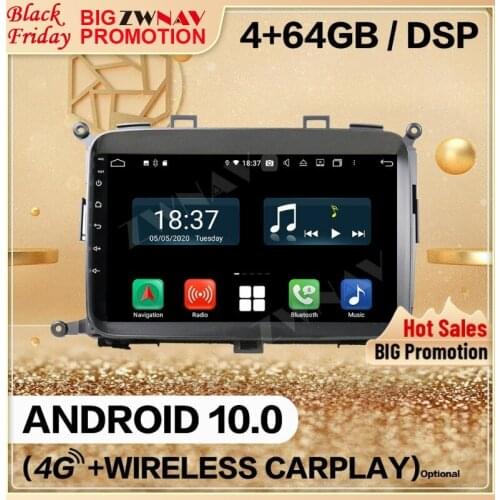 128G Carplay 2 Din For KIA Carens 2013 2014 2015 2016 2017 2018 Android 10 Screen Car Audio Radio GPS Navi Head Unit Auto Stereo