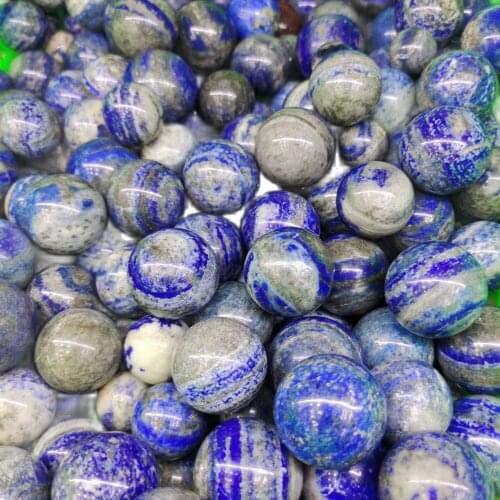 2pcs 20-30mm Lapis lazuli ball/sphere Grams Mineral Specimen from AFGHANISTAN