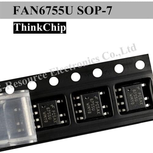 5pcs) FAN6755U SOP-7 FAN6755UWMYB FAN6755 6755 SOP mWSaver™ PWM Controller New Original