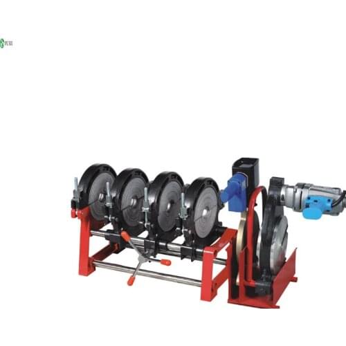 63-200 Manual Type Butt Welding Machine PE Fusion Welding Machine Pipe Hot Melt Machine Digital Display PE Butt Fusion Welder