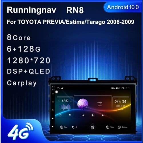 Android 10.1 For TOYOTA PREVIA/Estima/Tarago 2006-2009 Multimedia Stereo Car DVD Player Navigation GPS Radio
