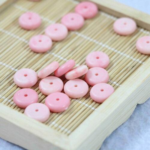 Best sale artificial pink coral 6mm 8mm 10mm 12mm rondelle abacus spacer loose beads diy accessories Jewelry 50pcs B956