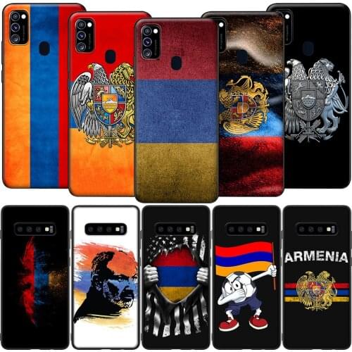 GX23 Armenia Armenians Flag Case for Samsung A6 A7 A8 Plus A9 A10 A20 A30 A40 A50 A60 A70 A01 EU A11 A21S A31 A41