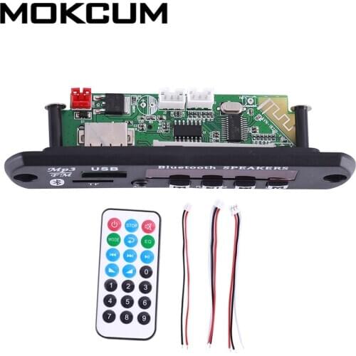 DC 12V WAV+WMA+MP3 Decoder Lossless Bluetooth Audio Decoder Audio Amplifier Remote Control Support APE/FL/AC/WAV/WMA/MP3