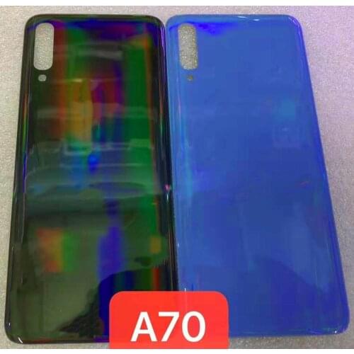 For Samsung Galaxy A70 A705 A705F Back Battery Cover Glass Housing Cover for Samsung A70 Rear Case Replacement