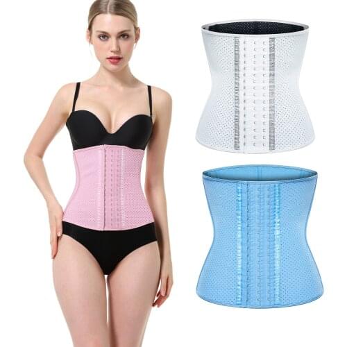 Women Girdles Slim Latex Waist Trainer Body Shaper Tummy Girdle Trainer Shapers Body Waist Corset Slimming Lifter Shapewear