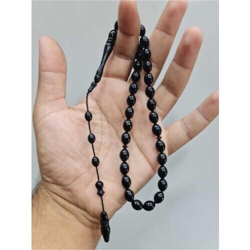 Islamic Tasbih Muslim Rosary Beads 33 Prayer Rosary For Men Bracelet For Men Accessory amber oltu amber stone Handmade Turkey