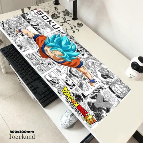 DBZ Keyboard Mousepad Pads Large Gaming Mouse Pad Laptop Notbook Computer PC Accessories Game Mousemat Player Play Mats Csgo