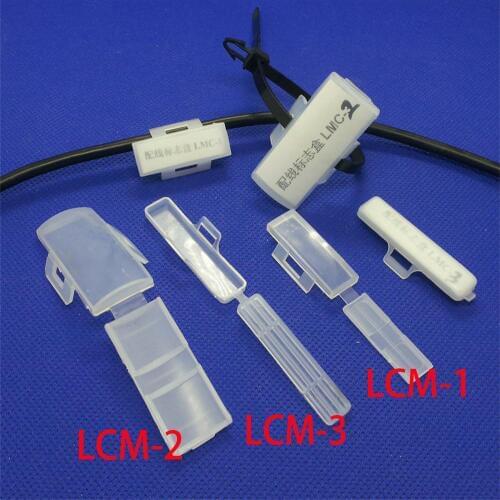 LCM 3010 4010 4020 Cable label box wire distribution marker caution reminder paper waterproof box wire clear Marking labeling