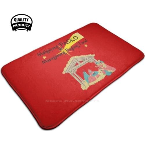 Maligayang Pasko At Masaganang Bagong Taon! - Tagalog / Filipino Phrase : Merry Christmas And Prosperous New Year! 3 Sizes Home