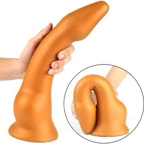 Soft Long Anal Plug Huge Dildo Big Butt Plug With Suction Cup Adult Erotic Sex Toys for Woman Men Prostate Massgae Anus Dilator