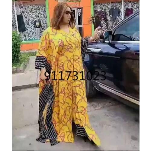 2022 African mom dress fashion chiffon fabric digital printed wide leg pants two-piece set 2 orders