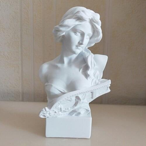 RESIN IMITATION PLASTER MOZART BEETHOVEN APOLLO MACHURIE EUROPEAN GREEK MYTHOLOGY CHARACTER STATUE DECORATION HOME ACCESSORIES