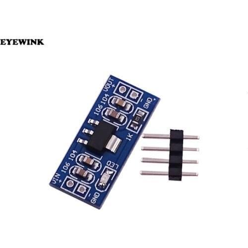 1pcs AMS1117 4.5V - 7V Turn 3.3V DC-DC Step Down Power Supply Module for arduino Diy Kit