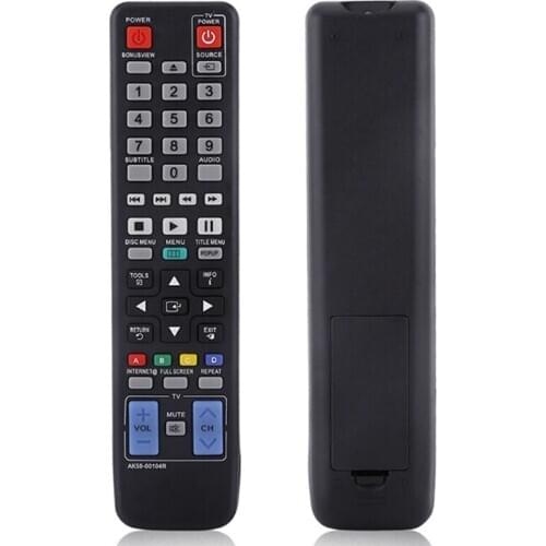 1pc Black TV Remote Controller Replaced Remote Control For AK59-00104R BD-C6500 BD-C5500 Blu-ray DVD Player