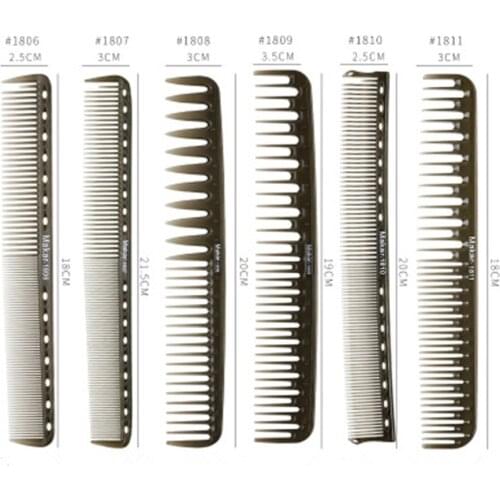 Super Thin Plastic Rat Tail Modeling Hair Coiling Makeup Close Tine Comb Partition Haircutting Appliance Hairbrush Men E128