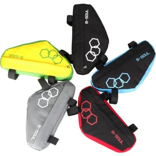 Waterproof Bike Bag Bicycle Triangle Bag Cycling Front Tube Frame Phone Holder Mountian Bike Frame Saddle Bag Bike Accessories