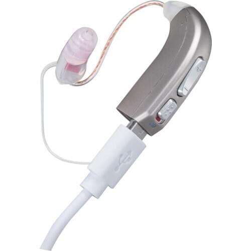 MY-33 10 channel Rechargeable Digital Hearing Aid Severe Loss Invisible BTE Ear Aids High Power Amplifier Sound Enhancer