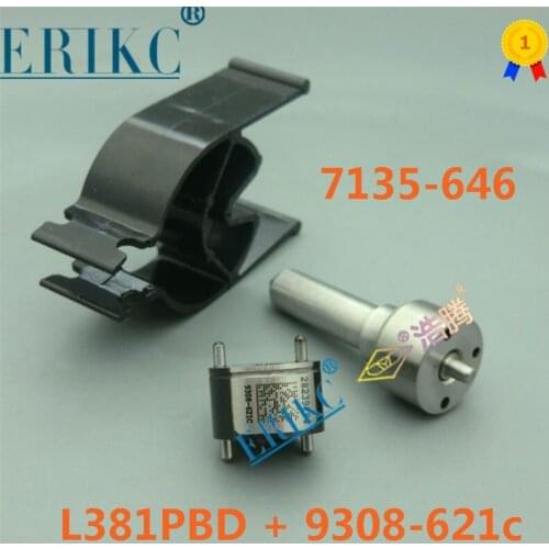2021 New 7135-646 ( L381PBD + 9308-621c ) Diesel Injector EJBR05102D Spare Parts Kits Nozzle And Valve Repair Kits 28232251