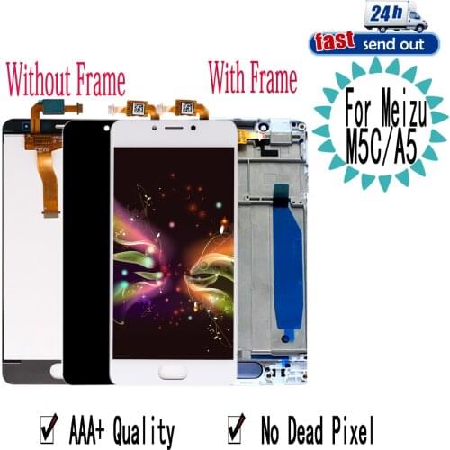 5.0" M5C LCD For MEIZU M5 C M5C A5 m710h LCD Display Touch Screen Digitizer Assembly Replacement For MEIZU M5C