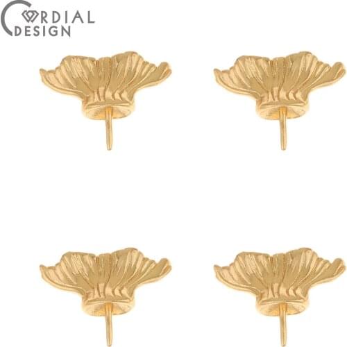 Cordial Design 50Pcs 12*16MM Jewelry Accessories/DIY Making/Hand Made/Copper/Connectors/Jewelry Findings & Components