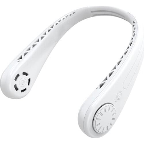 Bladeless Halter Fan USB Sports Fan Charging Ultra-Quiet Portable Small Electric Fan portable air conditioner mini fan