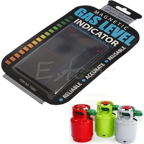 5PCS Gas Tank Level Indicator Magnetic Gauge Caravan Bottle Propane Butane LPG Fuel Gas Tank Level Indicators Mar15-45