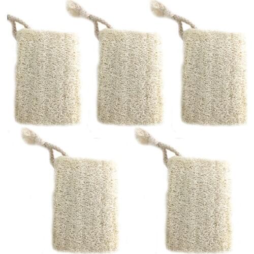 Natural Loofah Bathing and Rubbing Bathing Towel Loofah Rubbing Back Bathing Massage Pot Bowl Scrubber bathroom accessories