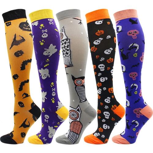 Multi Pairs Dropshipping Compression Stockings Unisex Varicose Veins Medical Nurse For Men&Women Socks Running Sports Socks