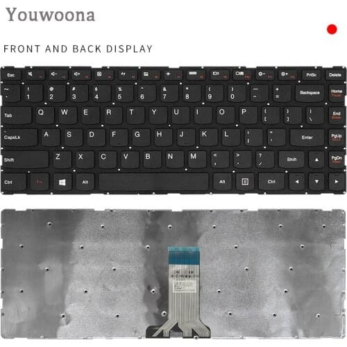 New Original Laptop Keyboard For Lenovo L2000 S41-70 U41-75 300S-14ISK 100s-14ibr