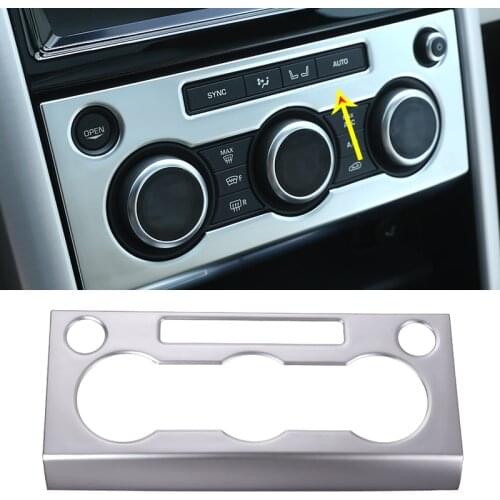 ABS Center Air Conditioning Panel Cover Trim For Land rover Discovery 5 LR5 L462 2017-2020 Car Interior Accessories 4 Styles