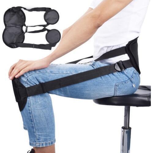 Portable Back Support Belt Pad for Better Sitting Posture Perfect Back Waist Corrector Brace Protector for Lower Back