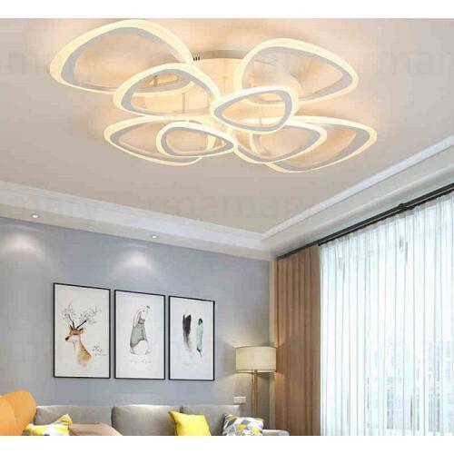 RMAMARY Modern Led 4/6/8 ceiling lamps For Living Room Bedroom Study Room Home Deco Surface Mounted 110/220V Ceiling lights