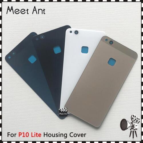 Replacement High quality For Huawei P10 Lite / For Nova Lite Back Housing Battery Cover Door Rear Cover Glass with Adhesive