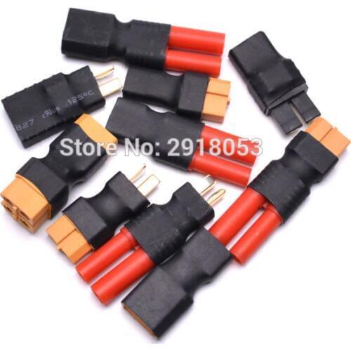 XT60 Tplug JST Traxxas HXT 4.0MM Converter Adapter Lipo Battery Adaptor For RC Quadcopter Multicopter