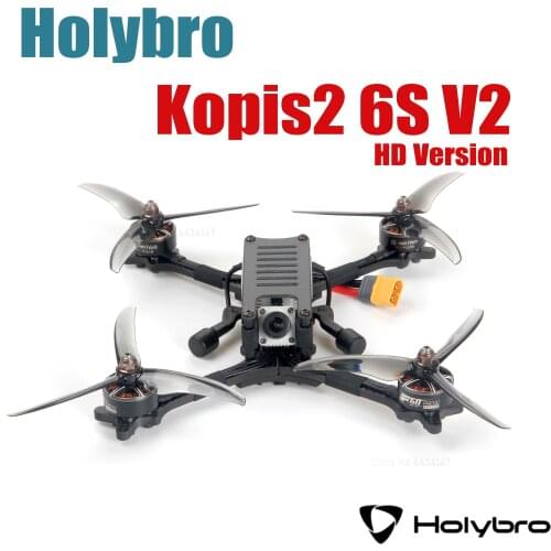 Holybro Kopis 2 6S DJI HDV w/ Kakute F7 V1.5 FC Atlatl HV V2 VTX 4in1 40A ESC T-motor F60 PRO-IV Frsky XSR Foxeer Lollipop