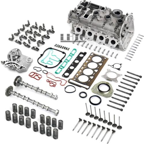 Brand New Engine Cylinder Head Camshaft Valves Assembly Kit For VW GTI AUDI A3 1.8 2.0TFSI