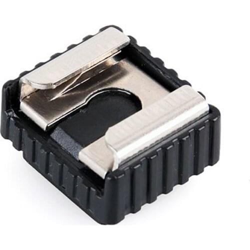 Hot Shoe Mount Adapter to 1/4\" Screw Thread for Studio Light Tripod Lamp Holder Flash Adapter Camera Metal