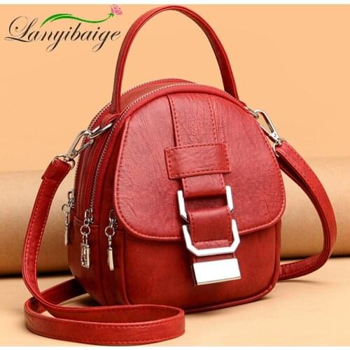 LANYIBAIGE Multifunction Women Backpack Casual Travel Shoulder Bag High Capacity Soft leather backpack For Girls Rucksack